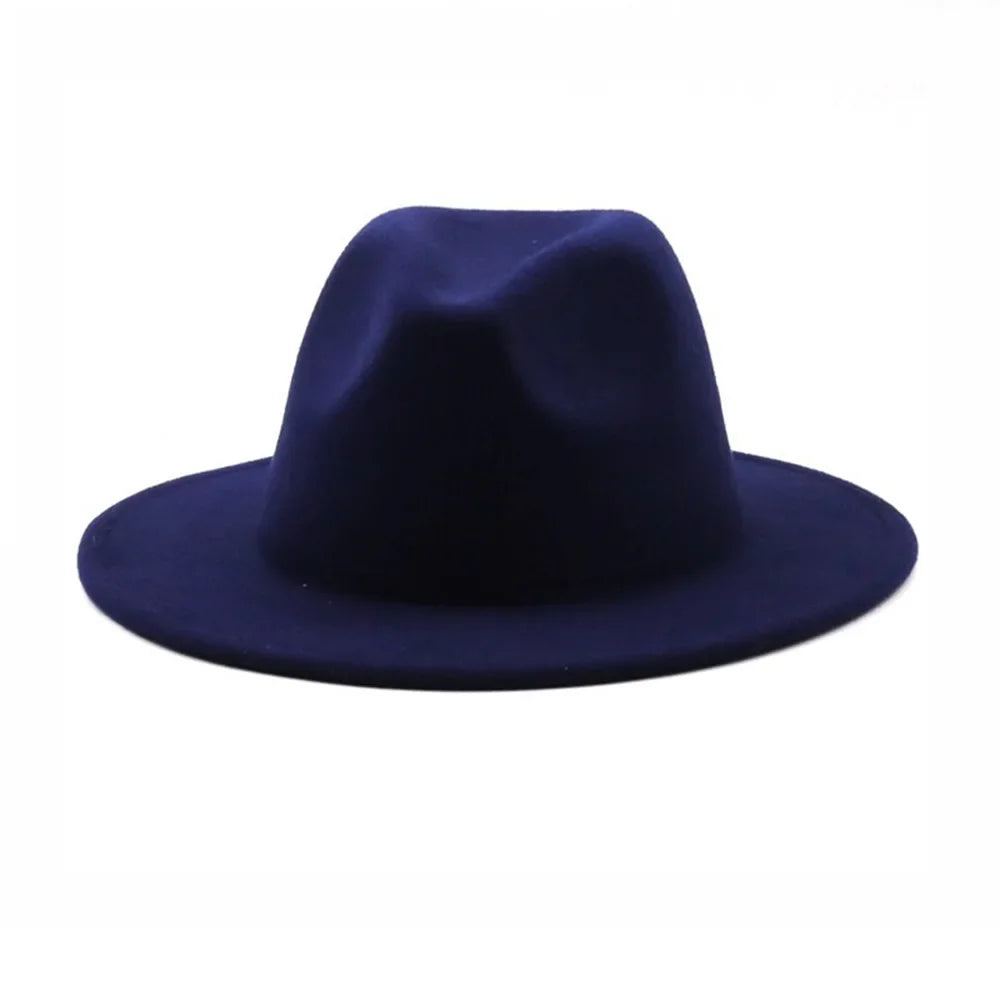 Hat Women Hat Luxury Hats for Women Fashion Formal Wedding Decorate Camel Panama Cap Jazz Flat Brim Top Fedora Hat Gorras