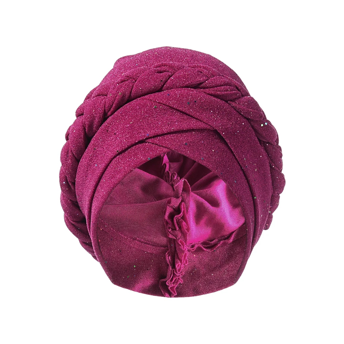 Latest African Auto Geles Headtie Already Made Headties Shinning Turban Cap for Women Ready Nigerian Hijab Braid Head Wraps