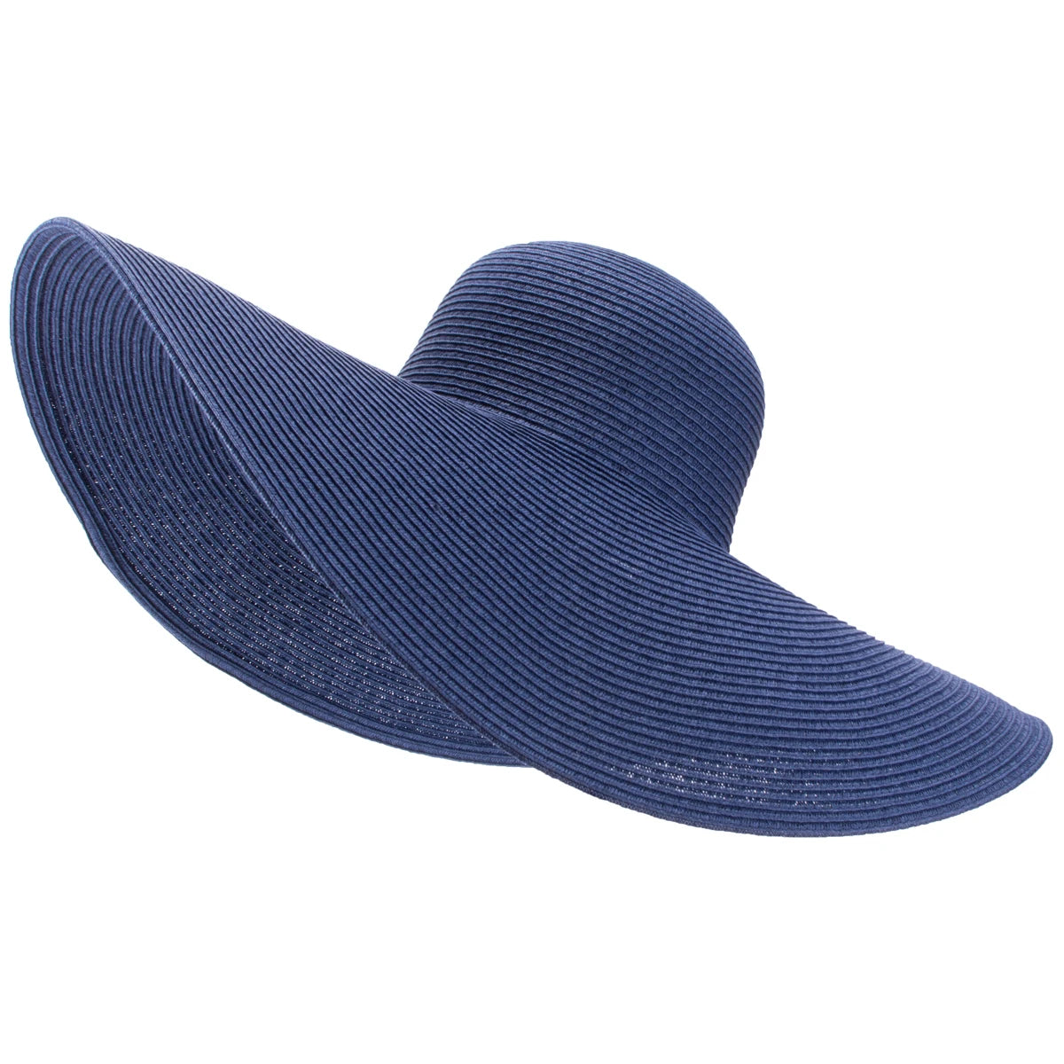 Lawliet 7.1''/18cm Foldable Oversized Huge Wide Brim Sun Beach Straw Hats Wedding Womens Floppy Party Dressy A330