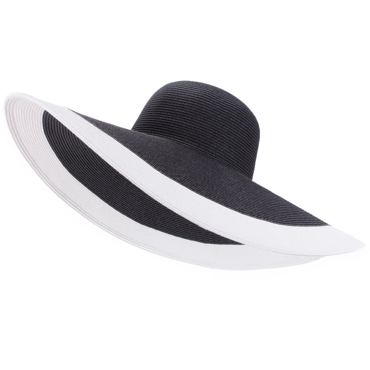 Lawliet 7.1''/18cm Foldable Oversized Huge Wide Brim Sun Beach Straw Hats Wedding Womens Floppy Party Dressy A330