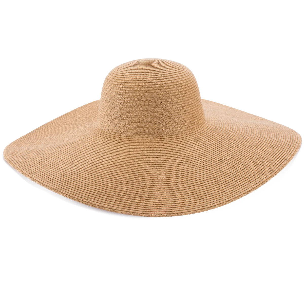 Lawliet 7.1''/18cm Foldable Oversized Huge Wide Brim Sun Beach Straw Hats Wedding Womens Floppy Party Dressy A330