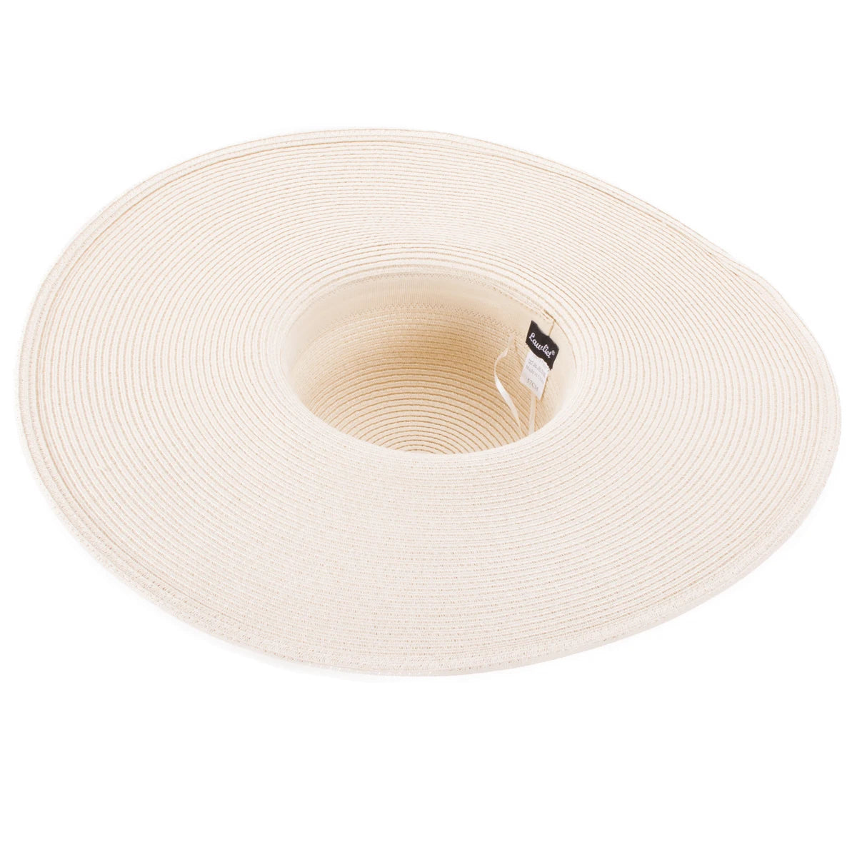 Lawliet 7.1''/18cm Foldable Oversized Huge Wide Brim Sun Beach Straw Hats Wedding Womens Floppy Party Dressy A330