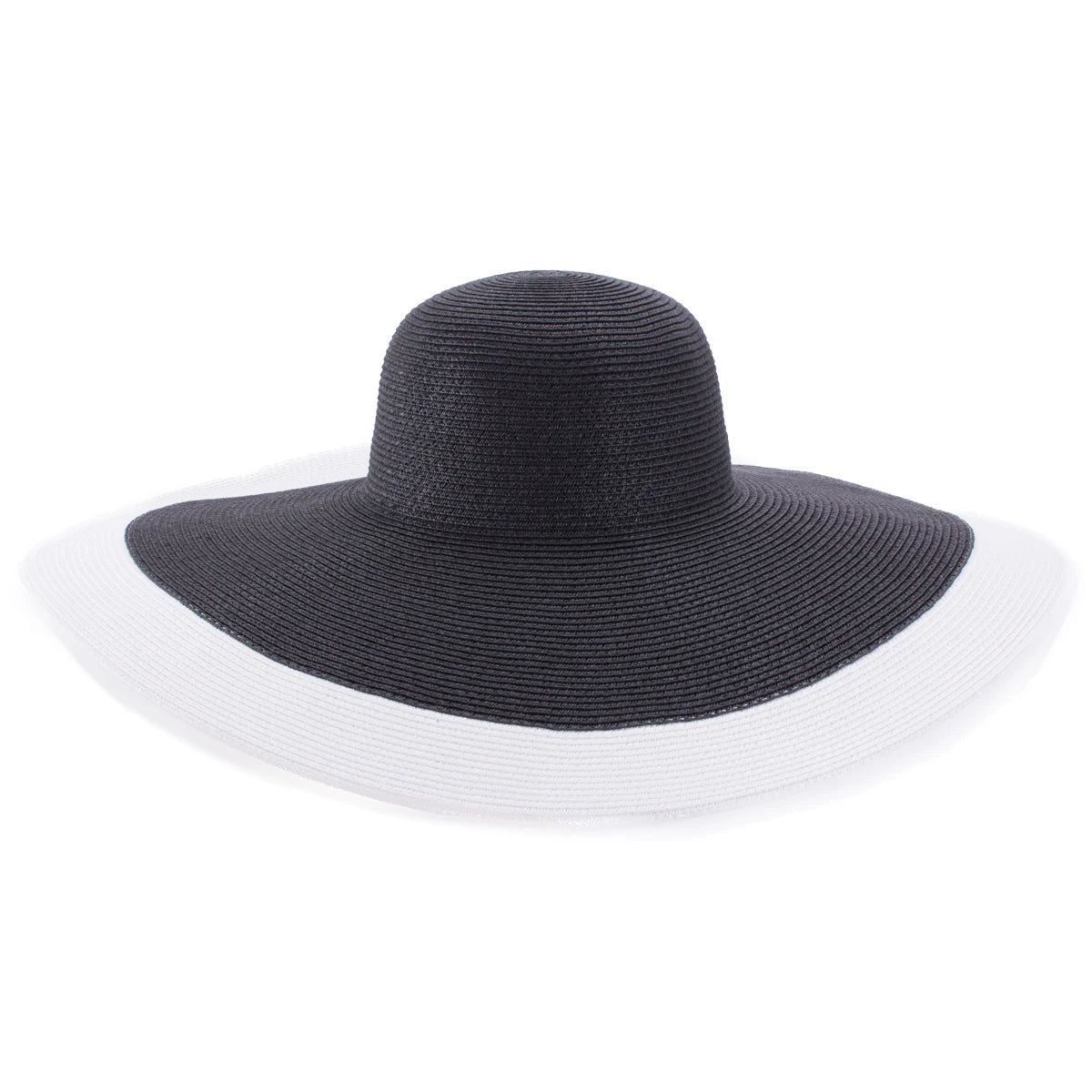 Lawliet 7.1''/18cm Foldable Oversized Huge Wide Brim Sun Beach Straw Hats Wedding Womens Floppy Party Dressy A330