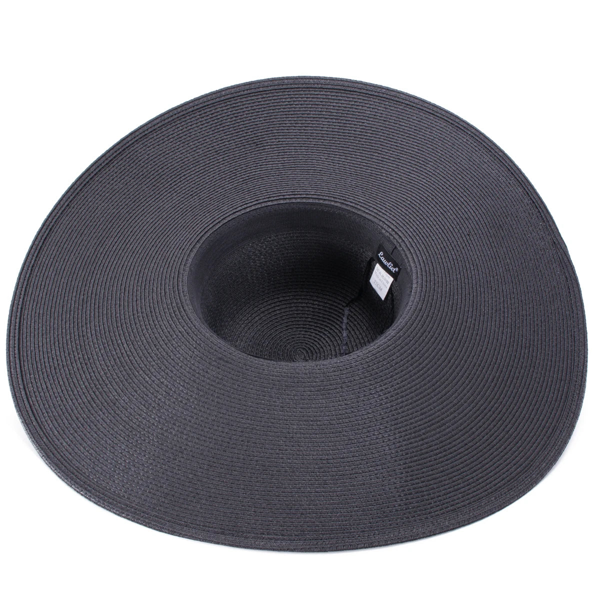 Lawliet 7.1''/18cm Foldable Oversized Huge Wide Brim Sun Beach Straw Hats Wedding Womens Floppy Party Dressy A330