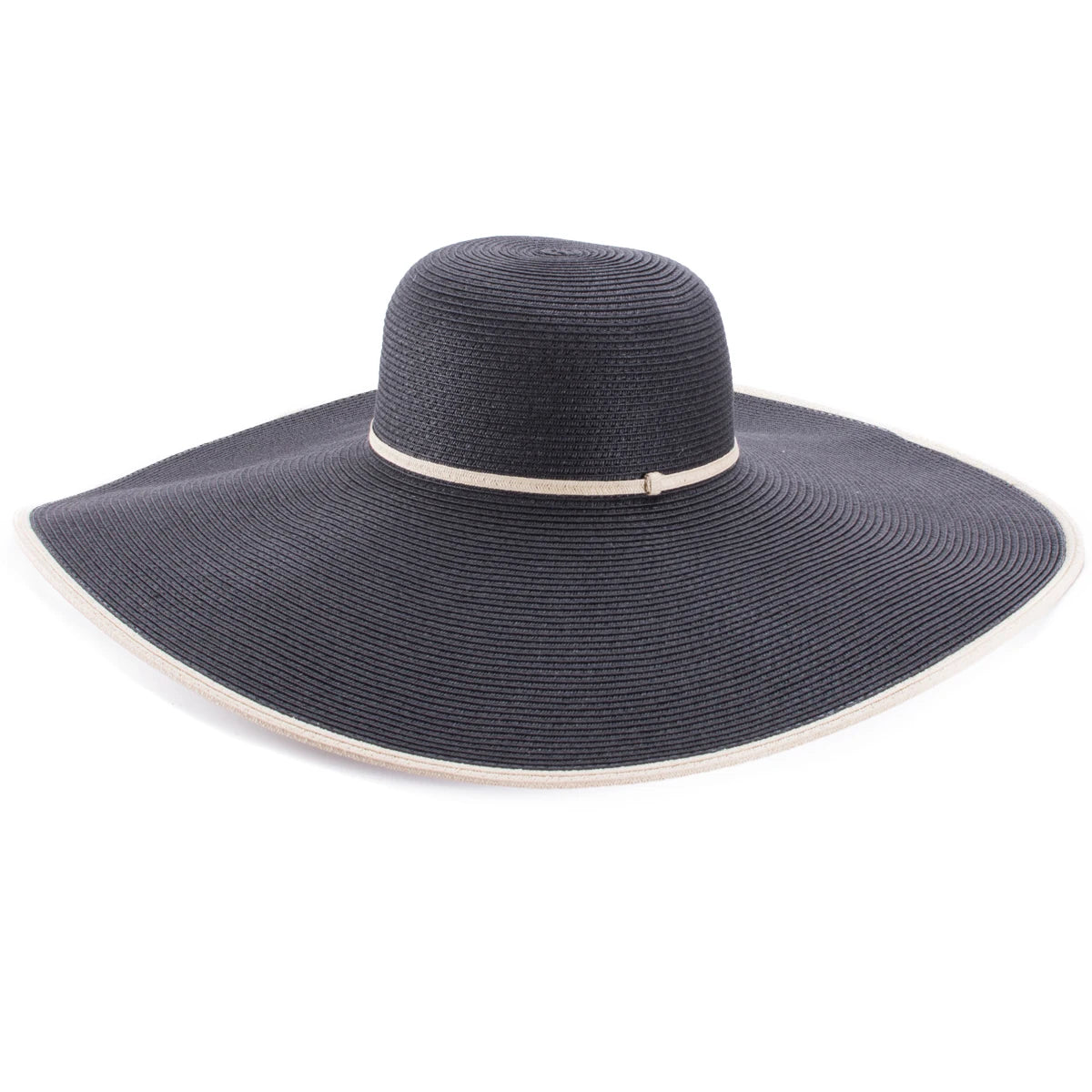 Lawliet 7.1''/18cm Foldable Oversized Huge Wide Brim Sun Beach Straw Hats Wedding Womens Floppy Party Dressy A330