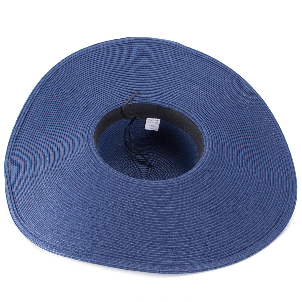 Lawliet 7.1''/18cm Foldable Oversized Huge Wide Brim Sun Beach Straw Hats Wedding Womens Floppy Party Dressy A330