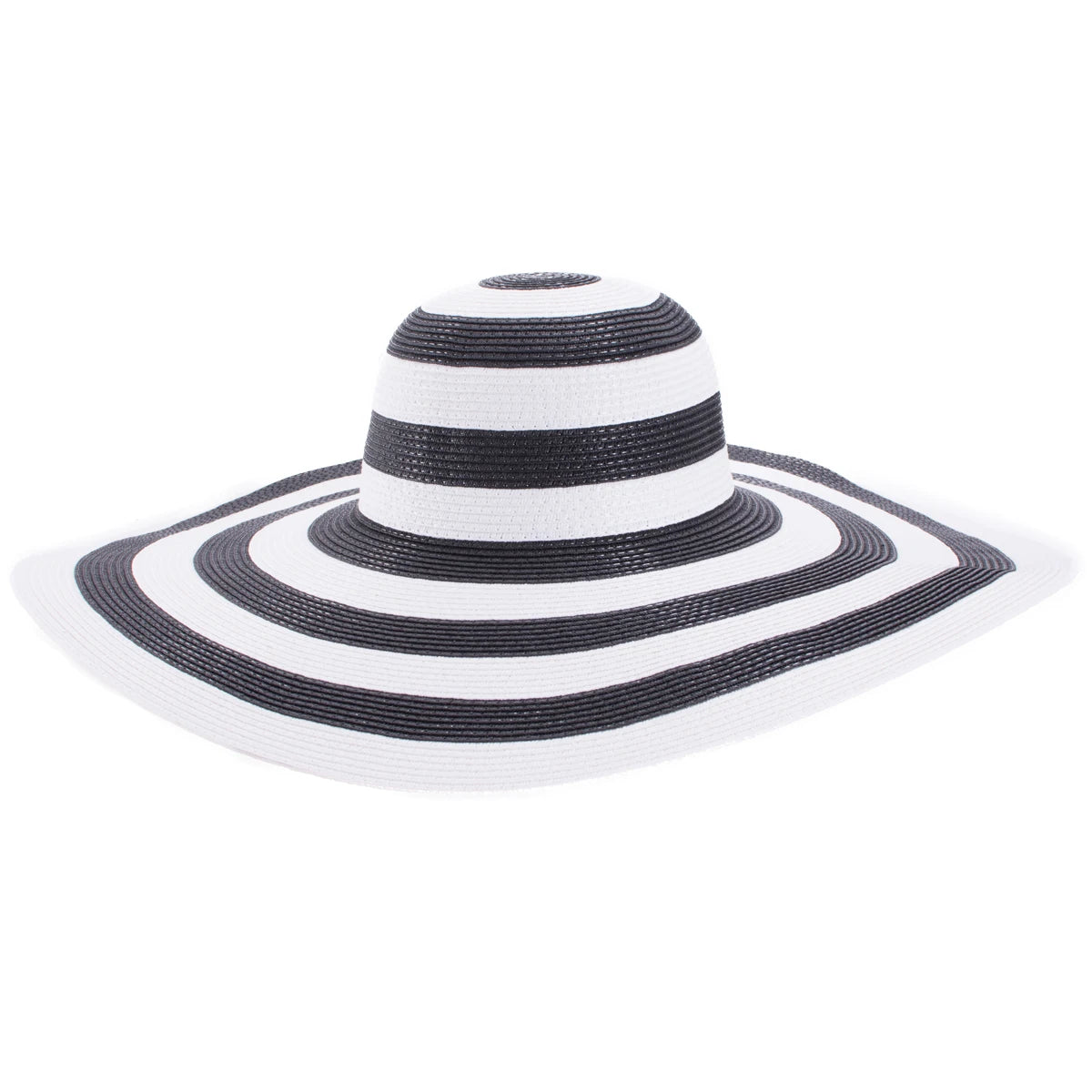 Lawliet 7.1''/18cm Foldable Oversized Huge Wide Brim Sun Beach Straw Hats Wedding Womens Floppy Party Dressy A330