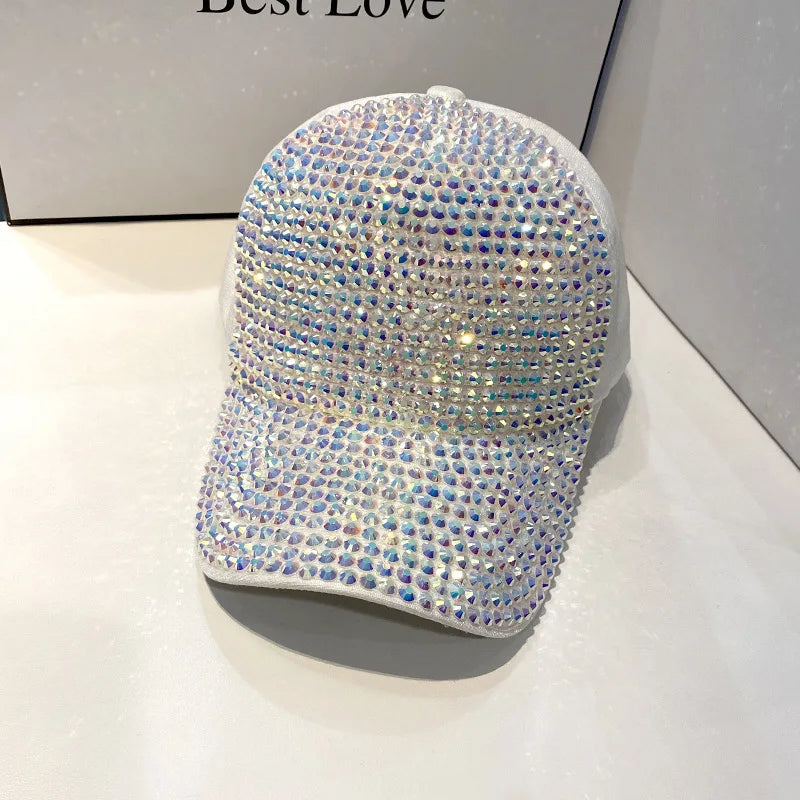 Rhinestone Hip Hop Cap