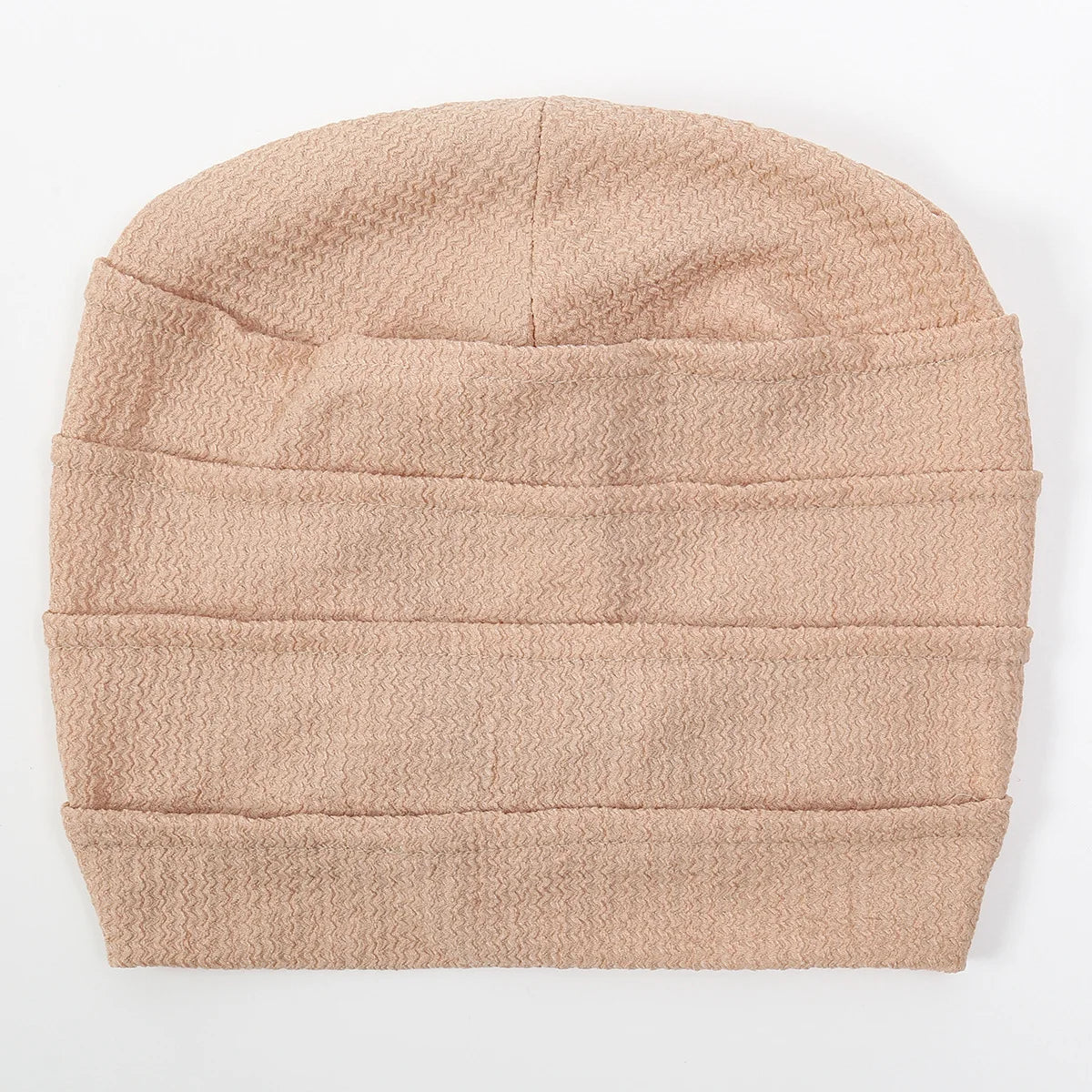 Summer Breathable Ruffled Women's Turban Hat Slouchy Baggy Hat Elastic Cloth Head Cap Female Head Wraps Muslim Headscarf Hats