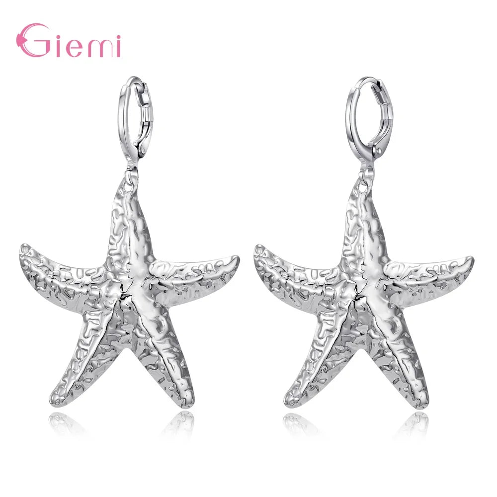 925 Sterling Silver Retro Crystal Wedding Drop Earrings For Women Girls Trend Fashion Jewelry Wholesale