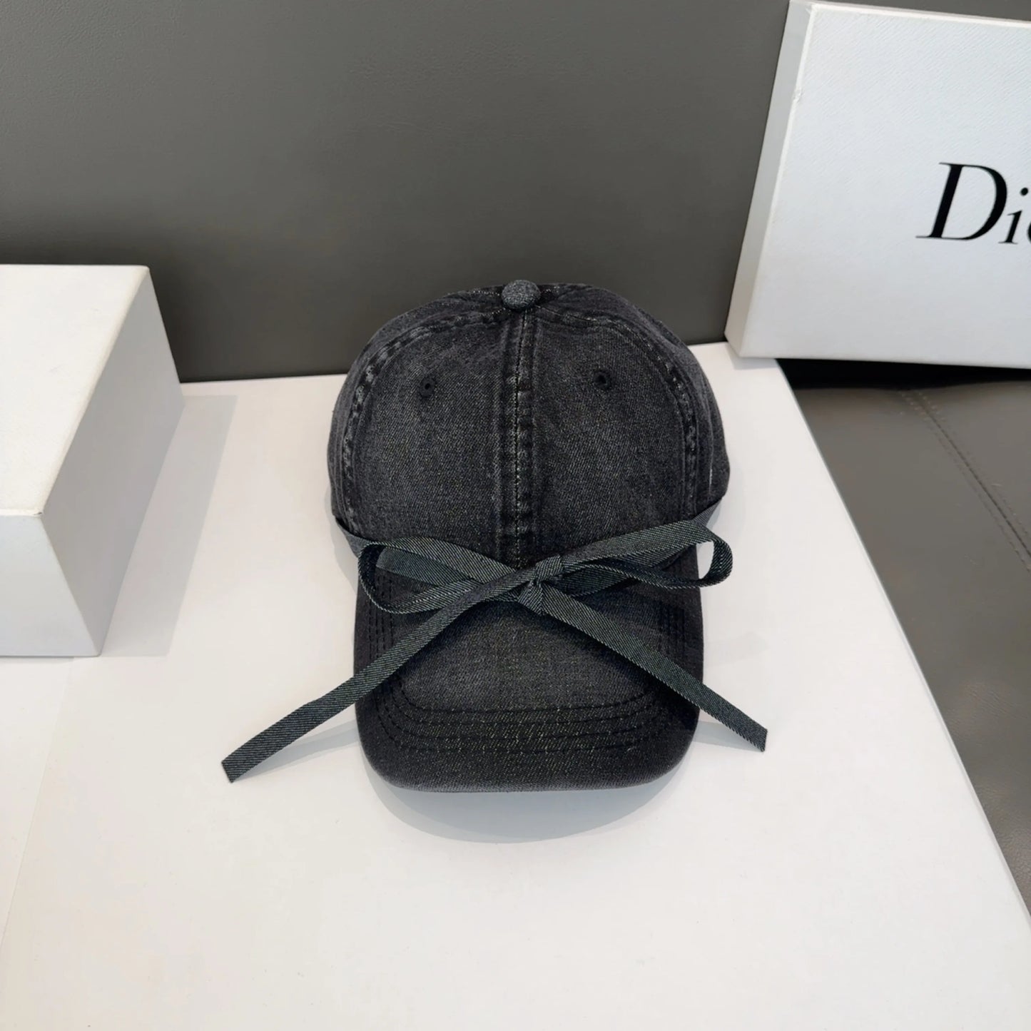 Bow & Diamond Heart Denim Baseball Cap – Cute, Fierce & Totally That Girl 🎀🧢