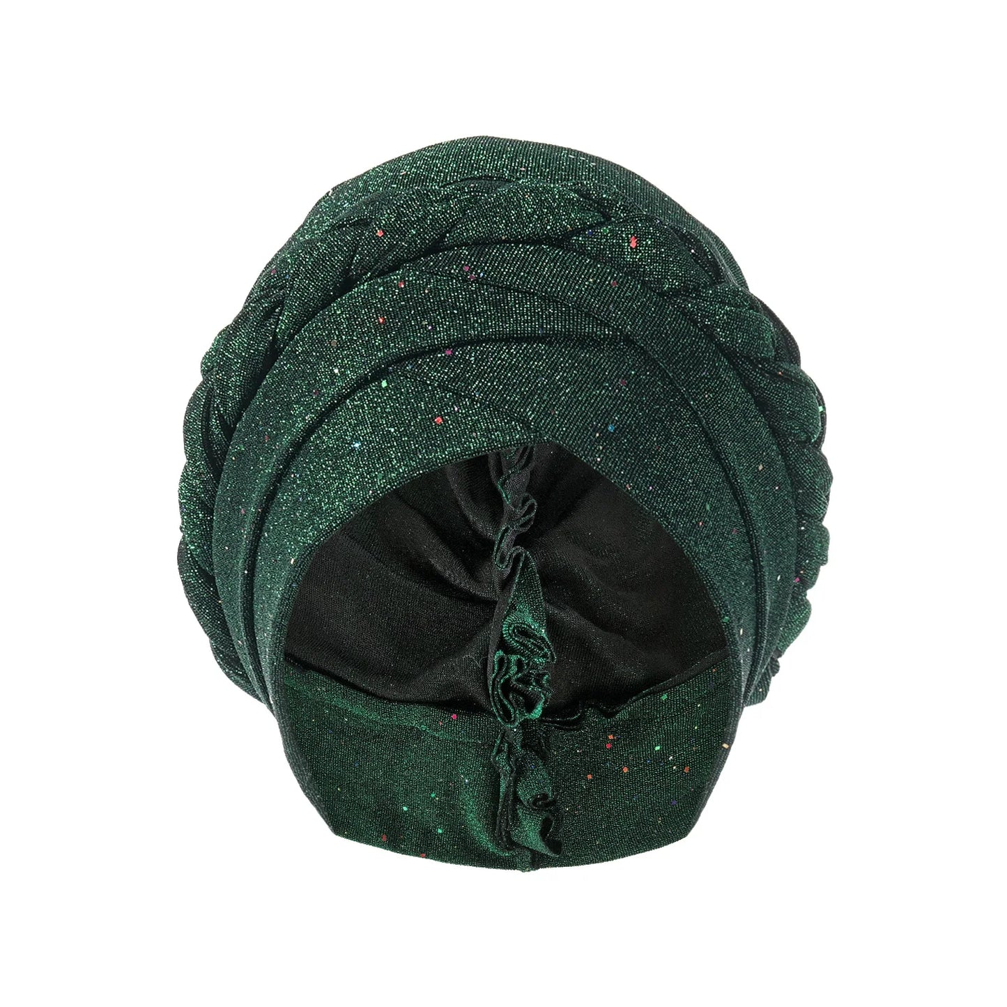 Latest African Auto Geles Headtie Already Made Headties Shinning Turban Cap for Women Ready Nigerian Hijab Braid Head Wraps