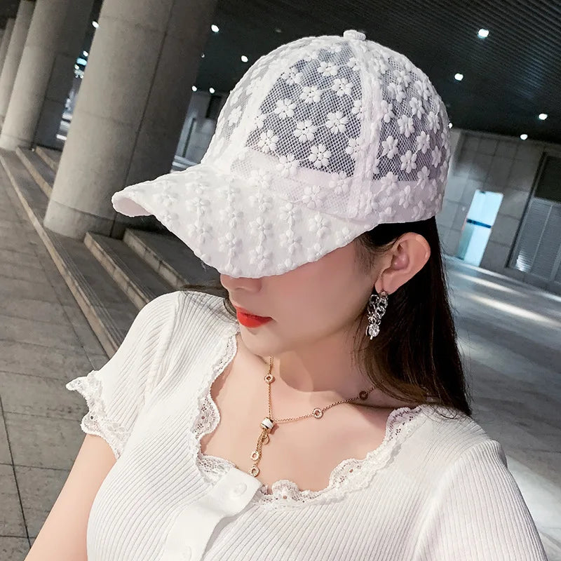 Versatile Floral Baseball Cap