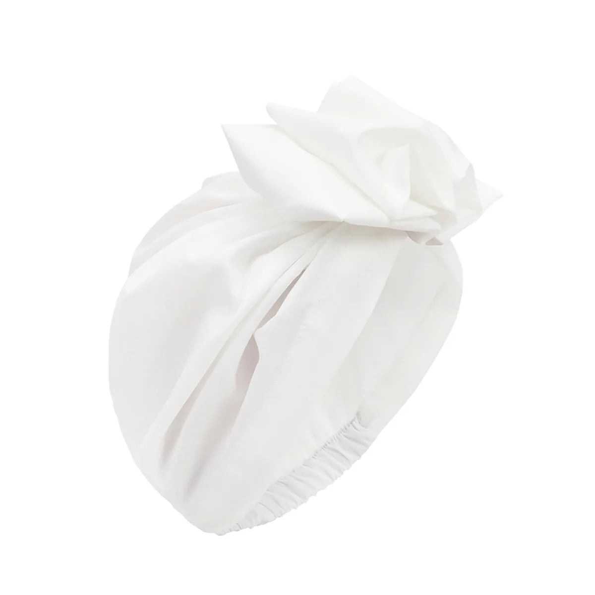 Elegant Retro Turban for Women Headscarf Cap Soild Color Ladies Beanies Caps