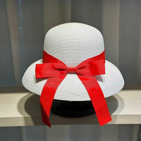 Bow Ribbon Cover Hat