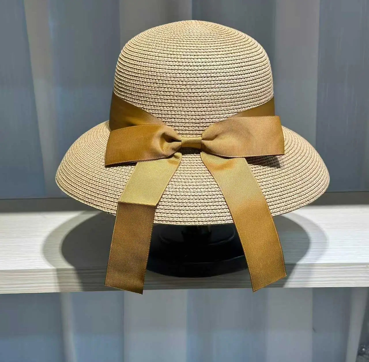 Bow Ribbon Cover Hat