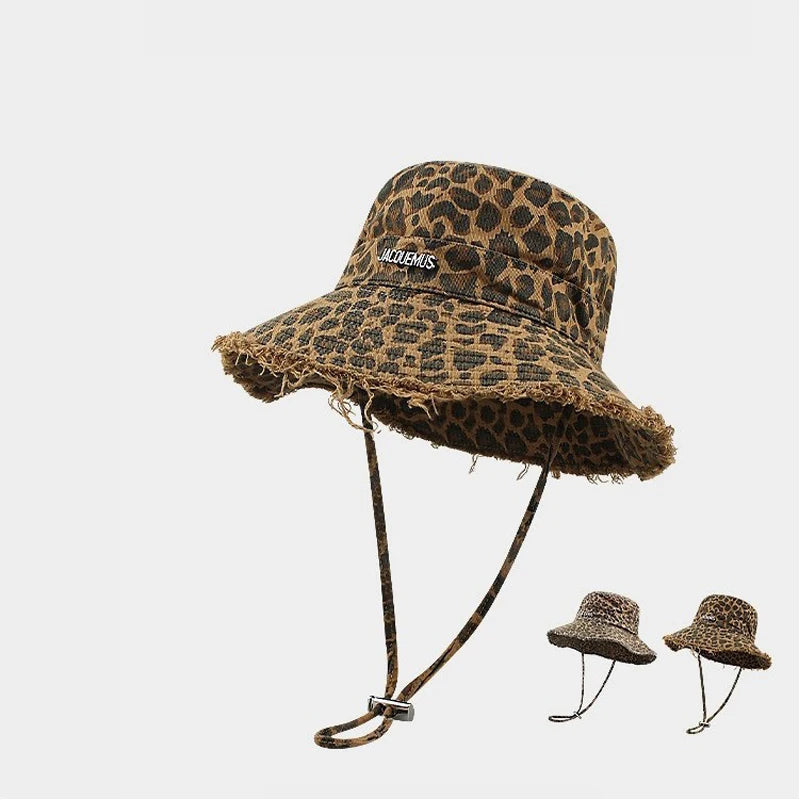 Leopard Print Bucket Hat