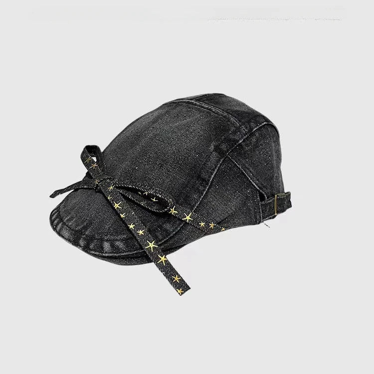 Bow & Diamond Heart Denim Baseball Cap – Cute, Fierce & Totally That Girl 🎀🧢