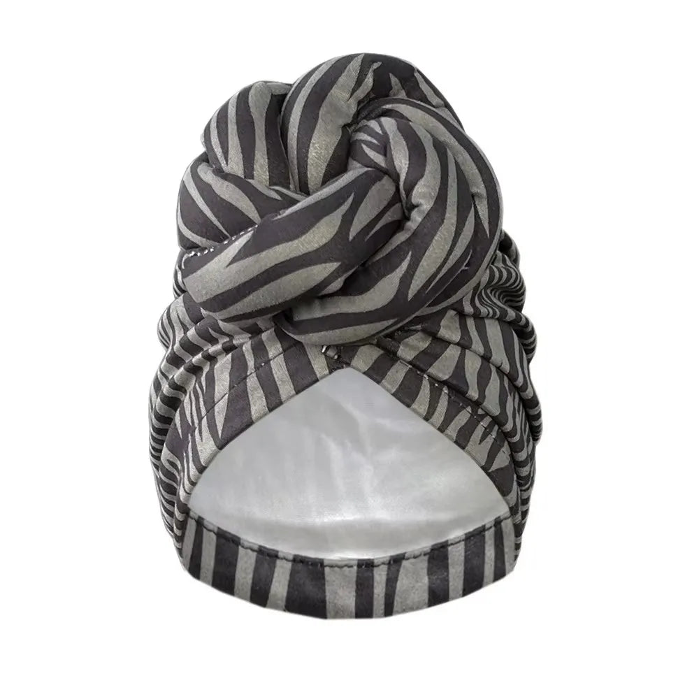 New Floral Printed Bohemian Women Turban Cap Pretied Ladies Headwrap Beanies  Headscarf Bonnet Female Head Wraps Turbante Mujer