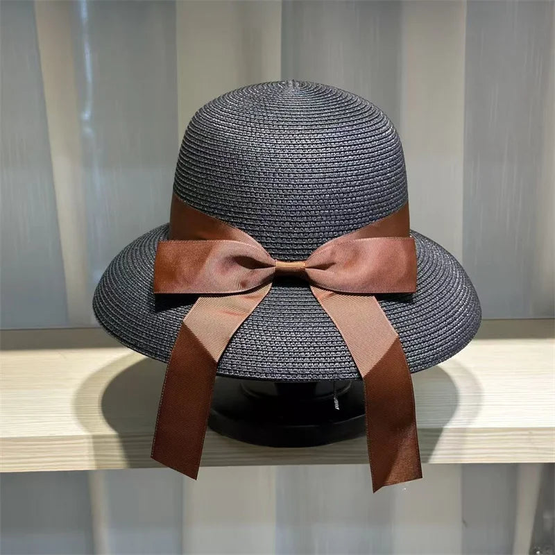 Bow Ribbon Cover Hat