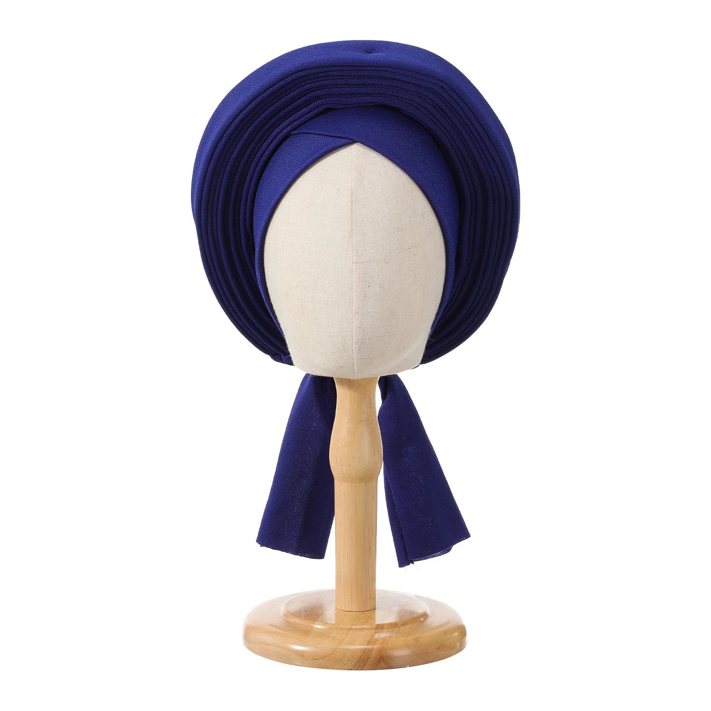 Folded Bud Turban Cap