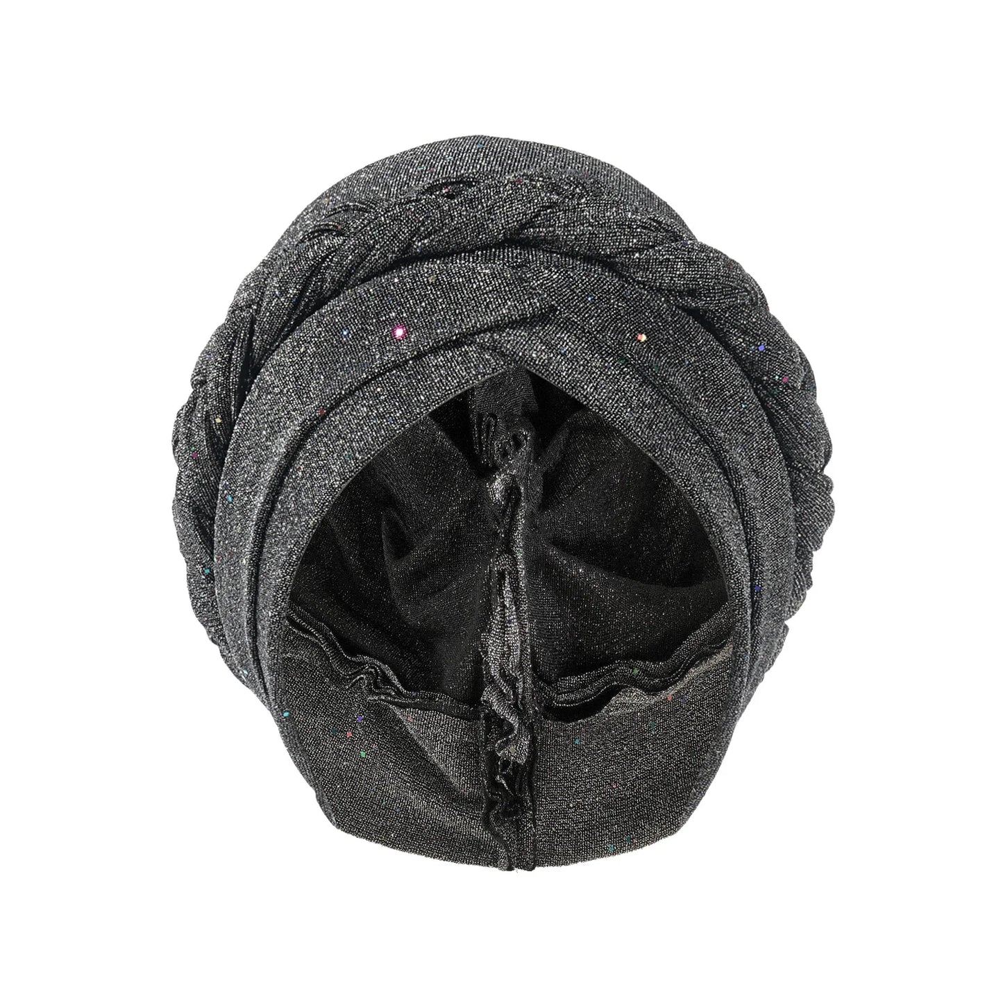 Latest African Auto Geles Headtie Already Made Headties Shinning Turban Cap for Women Ready Nigerian Hijab Braid Head Wraps
