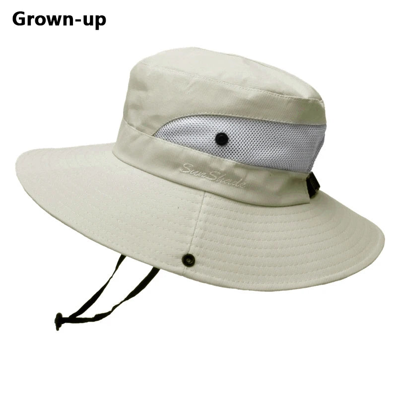 Summer outdoor sun hat, breathable sun hat, foldable sun hat, face mask hat, female ponytail hole fisherman hat