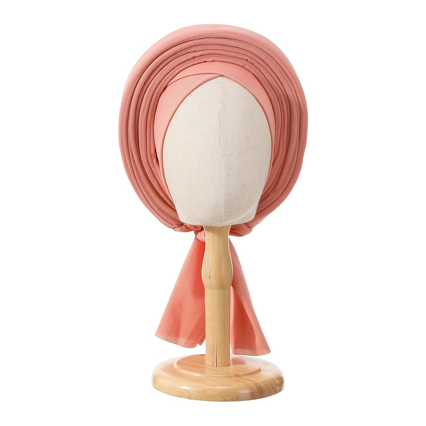Folded Bud Turban Cap