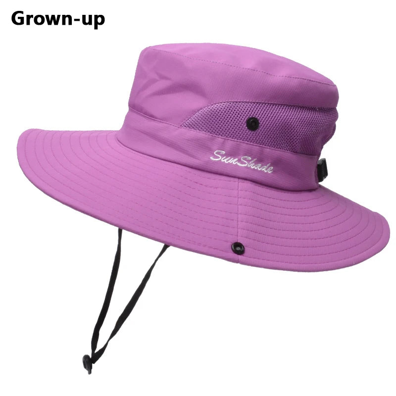 Summer outdoor sun hat, breathable sun hat, foldable sun hat, face mask hat, female ponytail hole fisherman hat