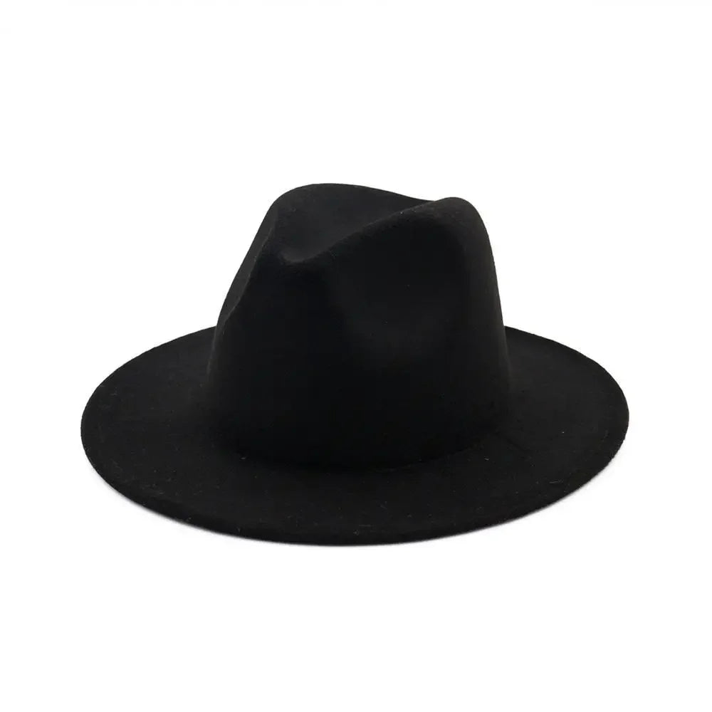 Hat Women Hat Luxury Hats for Women Fashion Formal Wedding Decorate Camel Panama Cap Jazz Flat Brim Top Fedora Hat Gorras