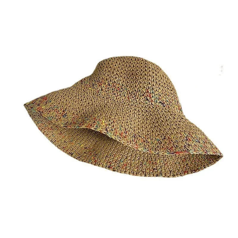 Straw Small Bucket Hat