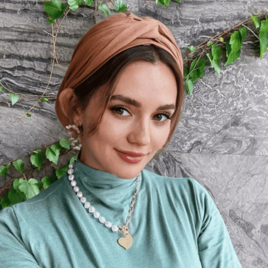 Soft Turban Head Wrap – Cozy, Chic & Made for Crown Queens 👑