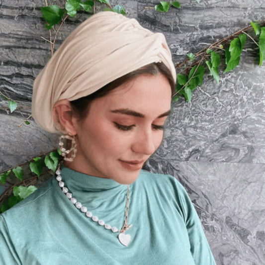 Soft Turban Head Wrap – Cozy, Chic & Made for Crown Queens 👑