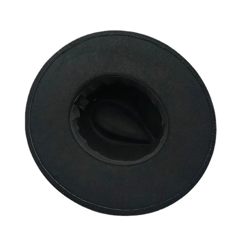 Hat Women Hat Luxury Hats for Women Fashion Formal Wedding Decorate Camel Panama Cap Jazz Flat Brim Top Fedora Hat Gorras