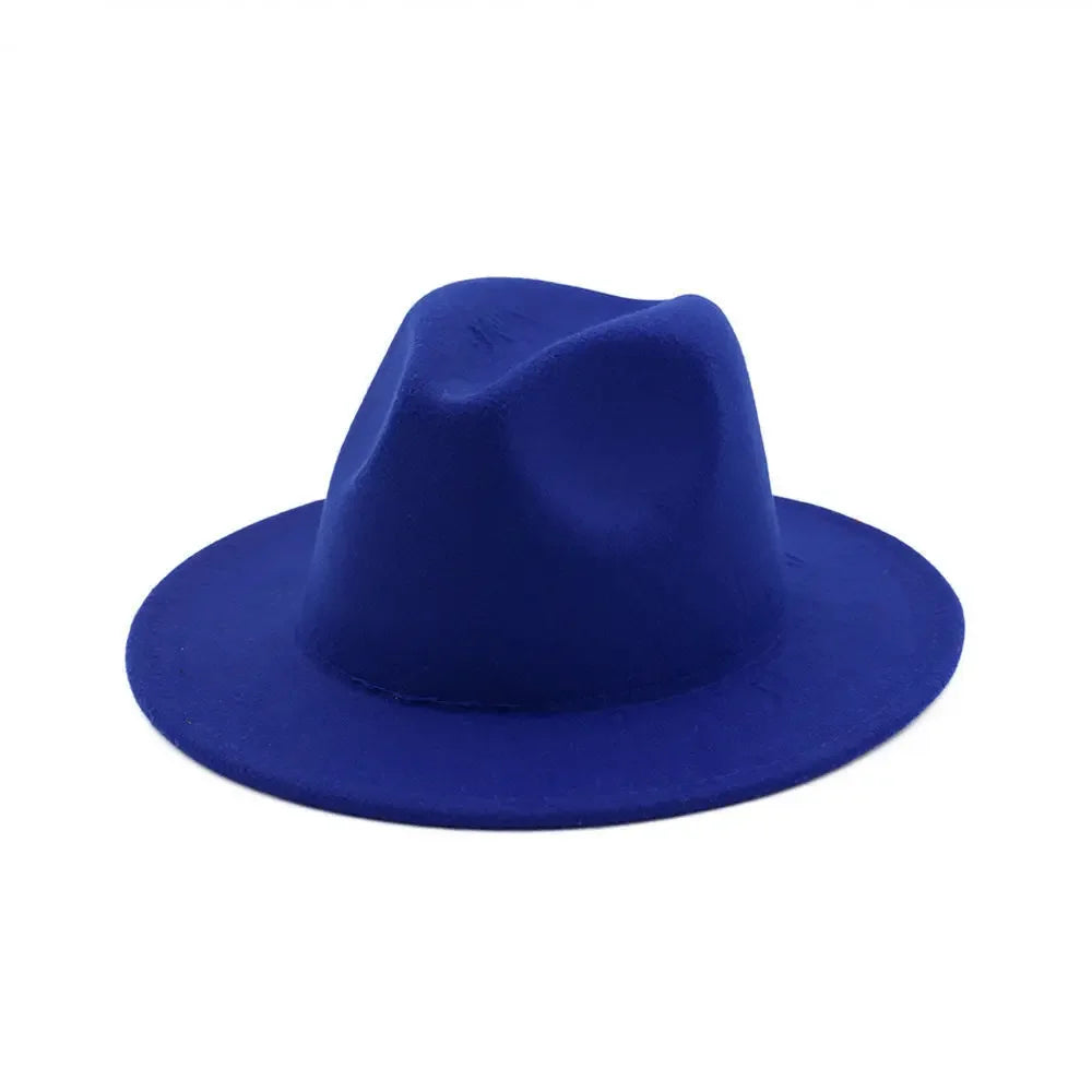 Hat Women Hat Luxury Hats for Women Fashion Formal Wedding Decorate Camel Panama Cap Jazz Flat Brim Top Fedora Hat Gorras