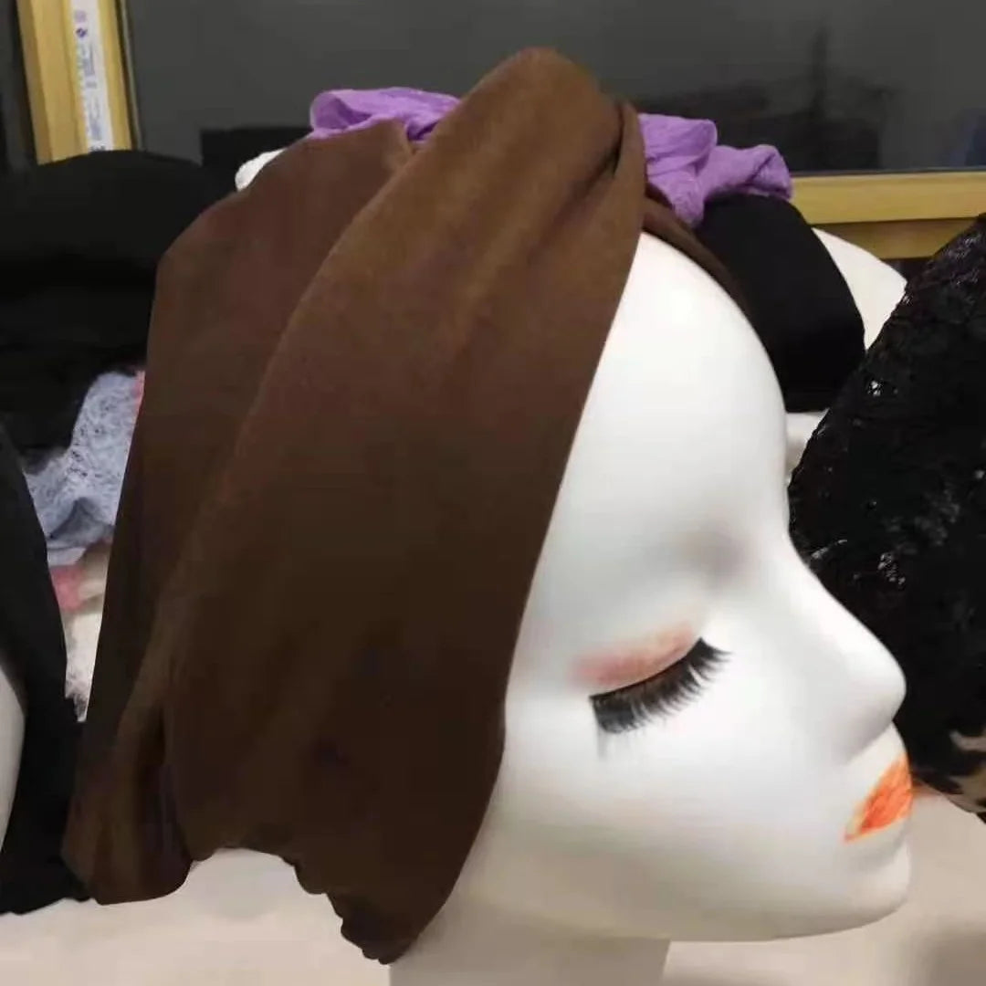 Soft Turban Head Wrap – Cozy, Chic & Made for Crown Queens 👑