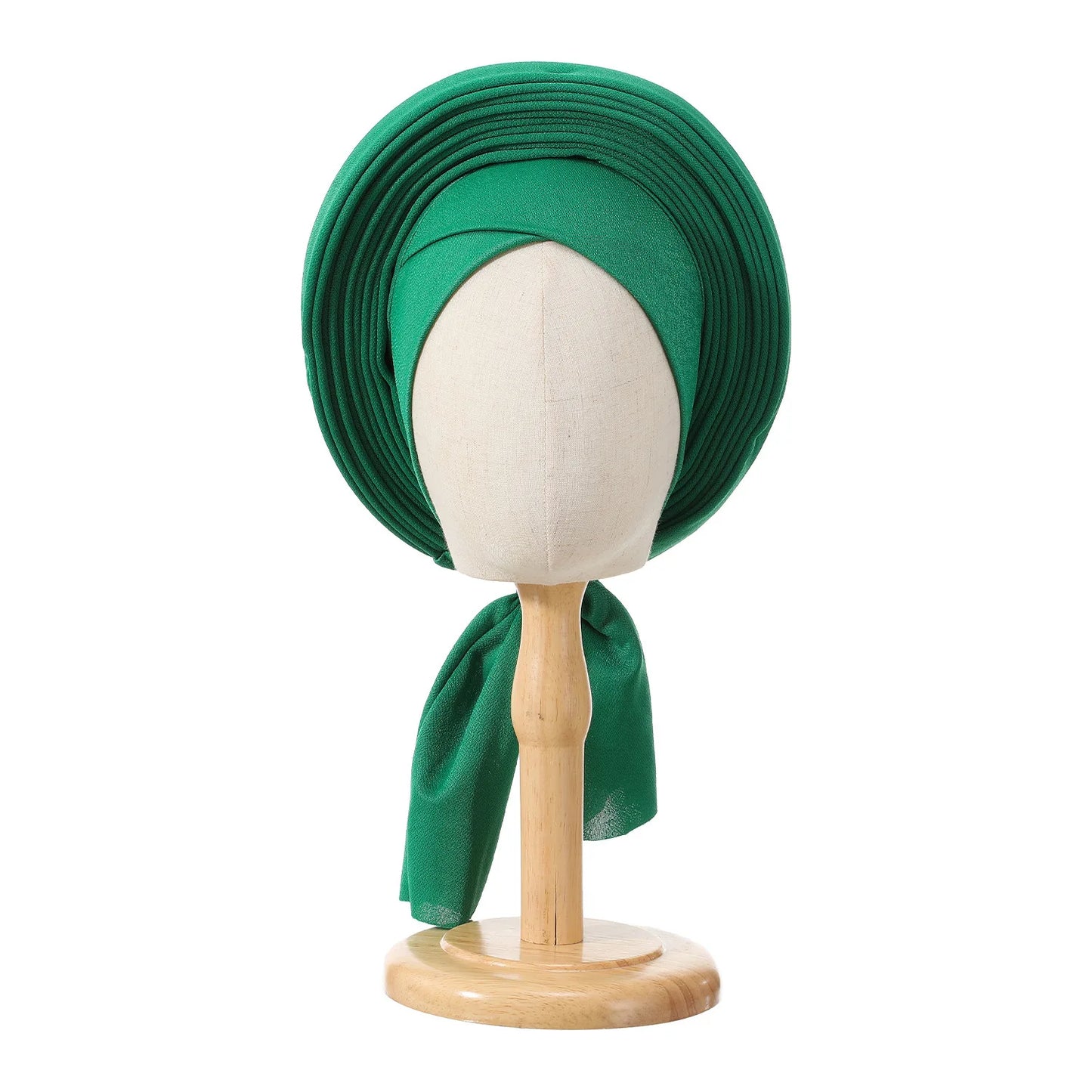 Folded Bud Turban Cap