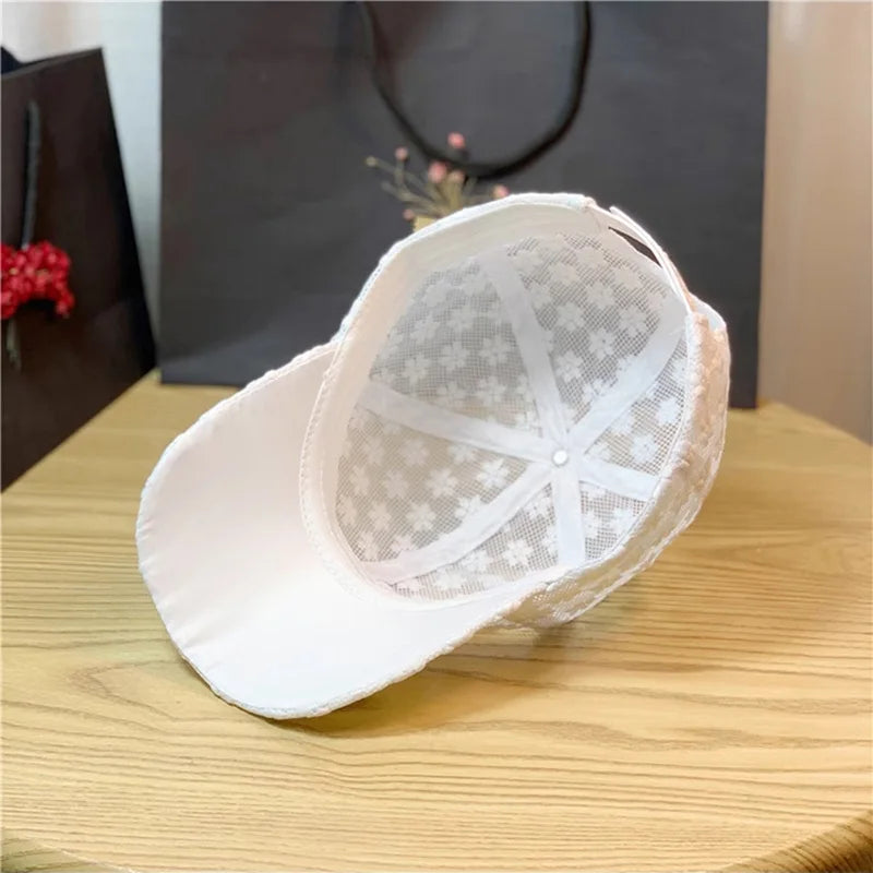 Versatile Floral Baseball Cap