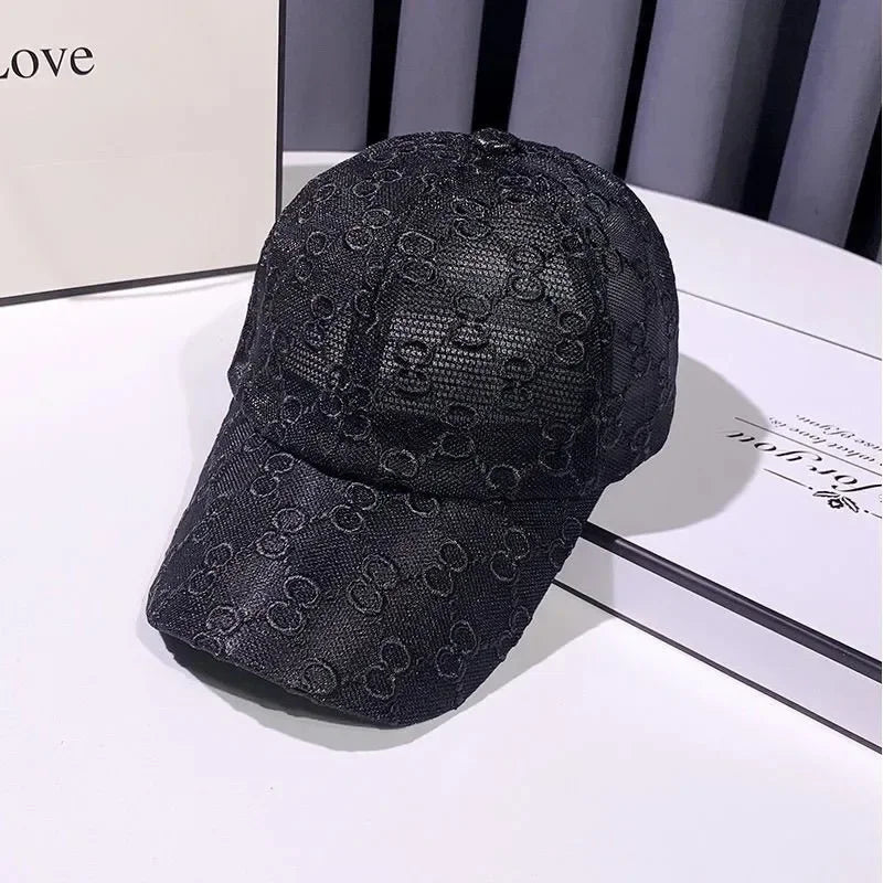 Summer Lace Mesh Baseball Cap – Breathable Cotton, Sun Protection & Giving Effortless Outdoor It-Girl Energy ☀️🌸