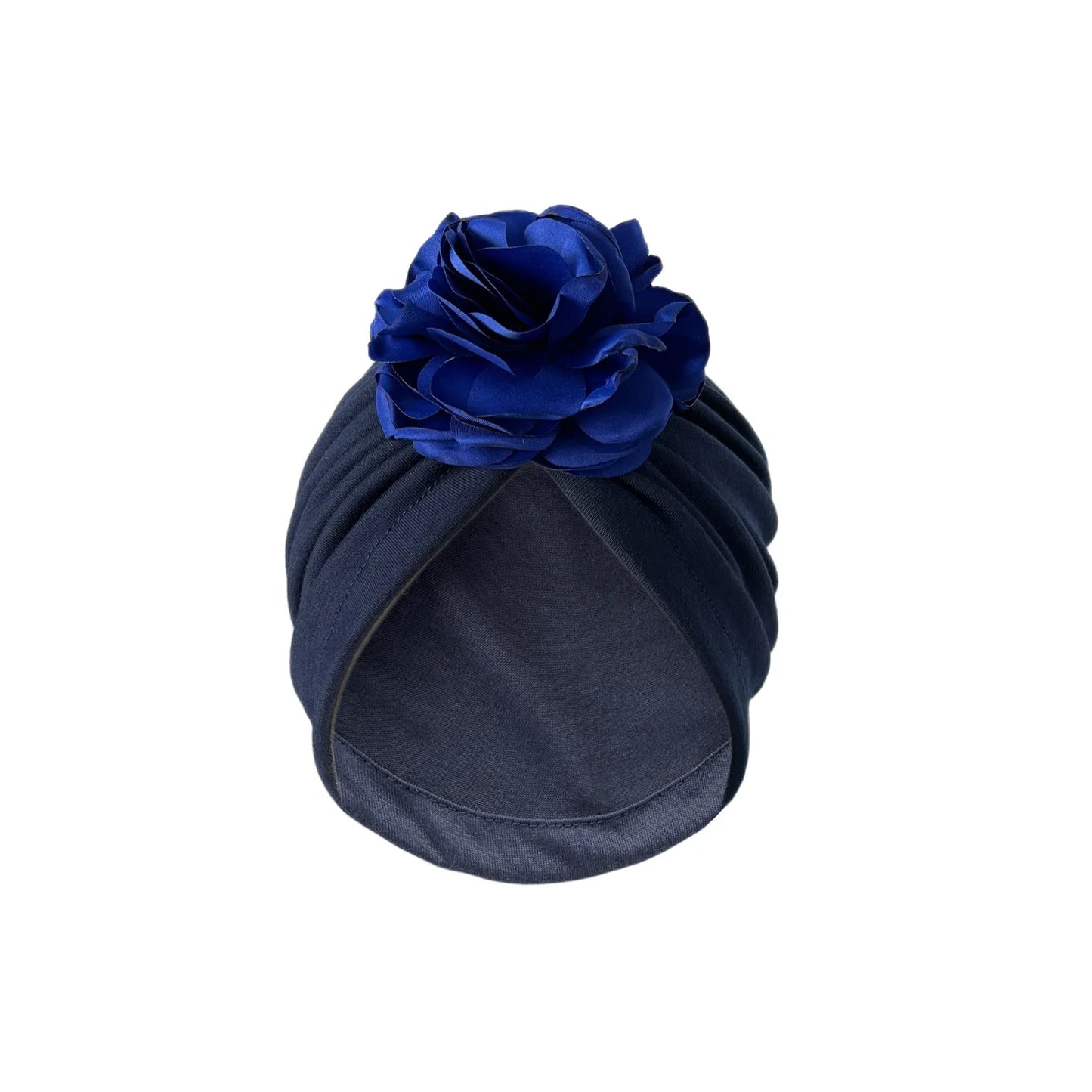 Women Turban Hat Bonnet Indian Cap Head Wrap Big Flower Elastic Hair Bands Hat Beanie Ladies Girls Hair Accessories