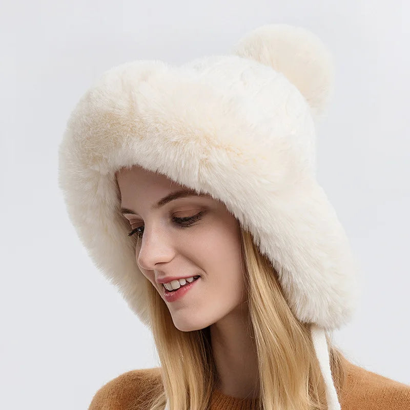 Knitted Balaclava Beanie Hat – Built-In Face Mask, Hood & Neck Scarf for the Woman Who Does It All ❄️🧶