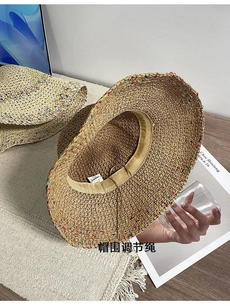 Straw Small Bucket Hat