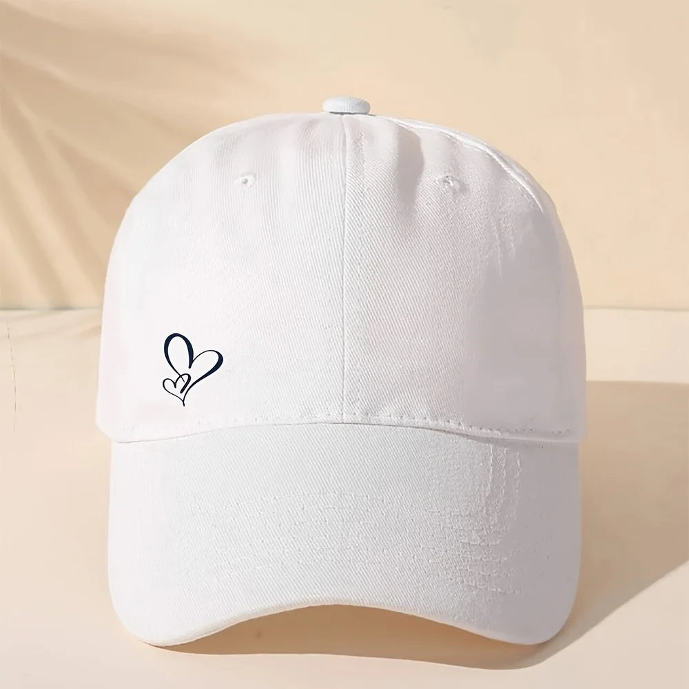 Love-themed Printed Baseball Cap