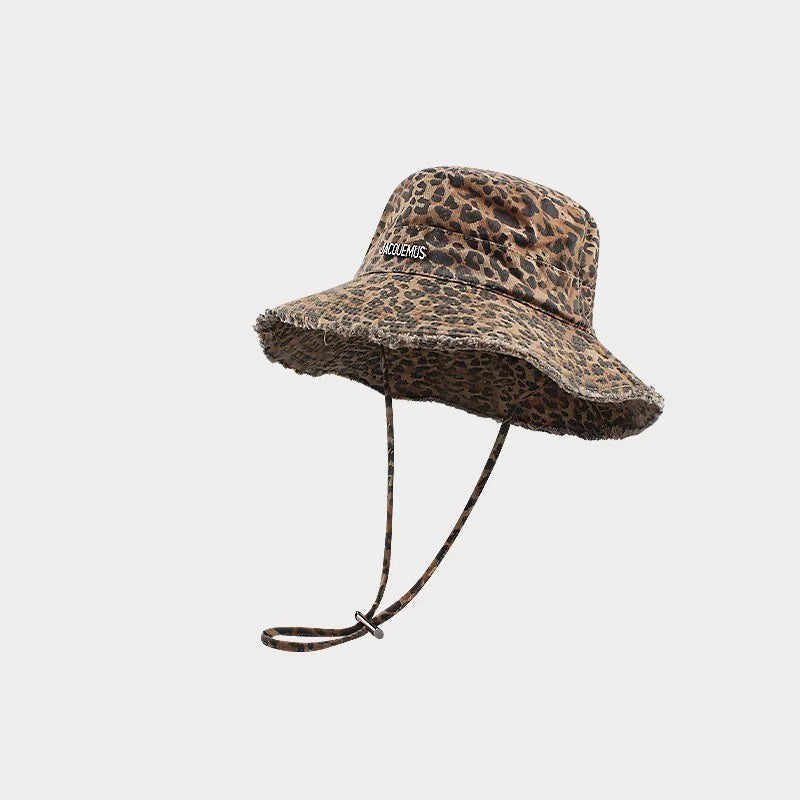 Leopard Print Bucket Hat