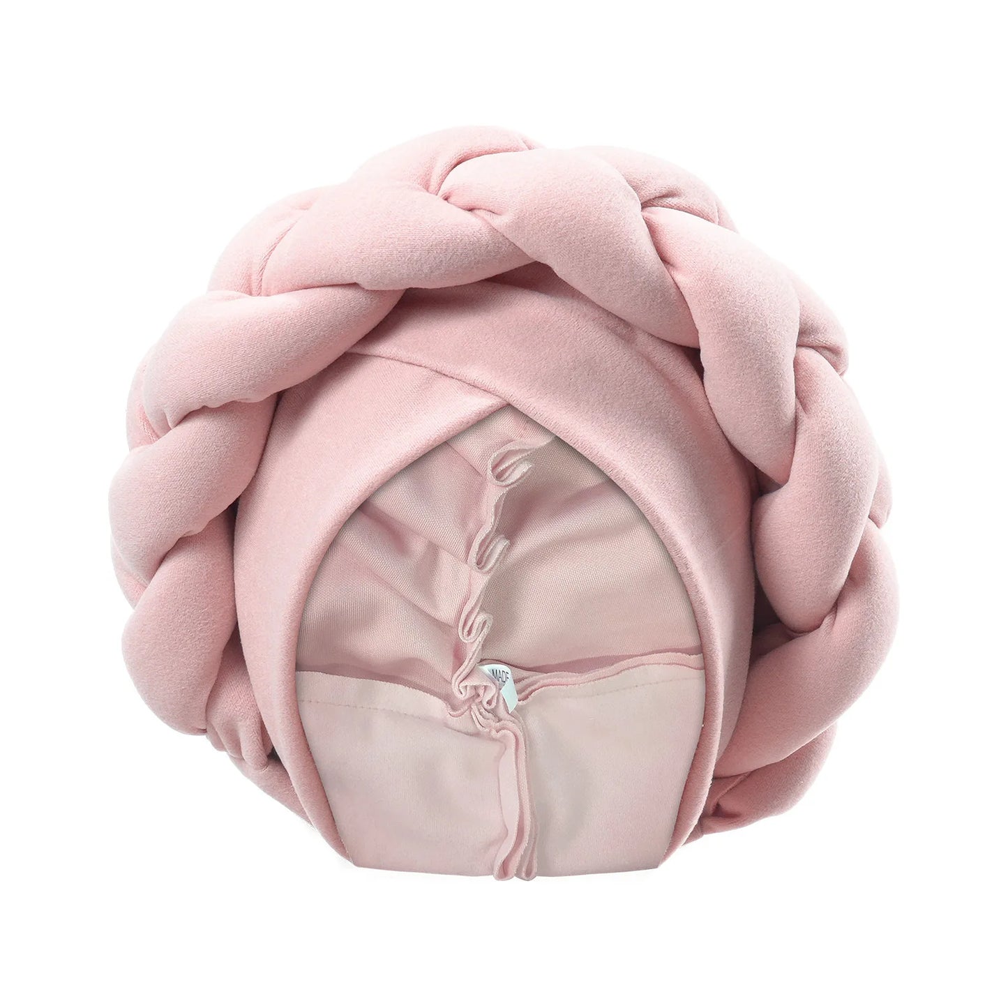 New Exaggerated Braids Turban Cap for Women African Wedding Party Headwear Hats Bonnets Headband Hat Hijab Cap