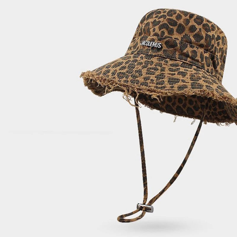 Leopard Print Bucket Hat