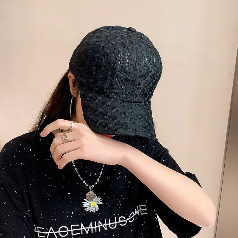 Versatile Floral Baseball Cap