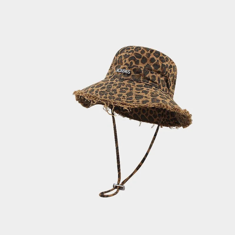 Leopard Print Bucket Hat