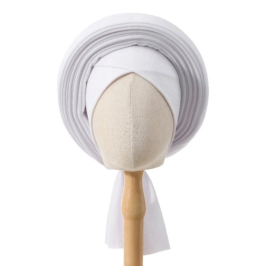 Folded Bud Turban Cap