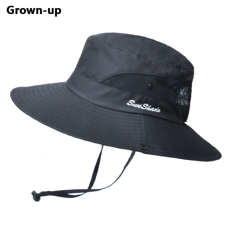 Summer outdoor sun hat, breathable sun hat, foldable sun hat, face mask hat, female ponytail hole fisherman hat